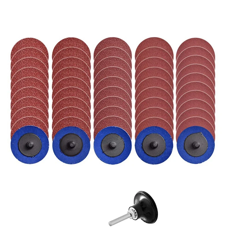 50Pcs Roloc Quick Change Discs 2 Inch Sanding Discs with 1Pc 1/4Inch Holder Rust Paint Removal Surface Condition Discs
50Pcs Roloc Quick Change Discs 2 Inch Sanding Discs with 1Pc 1/4Inch Holder Rust Paint Removal Surface Condition Discs
