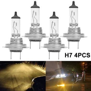 4PCS H7 55W 12V Headlight Halogen Bulb 4000k H7 55W Fog Lamp Parking Clear Light Car Styling Light Source 
4PCS H7 55W 12V Headlight Halogen Bulb 4000k H7 55W Fog Lamp Parking Clear Light Car Styling Light Source