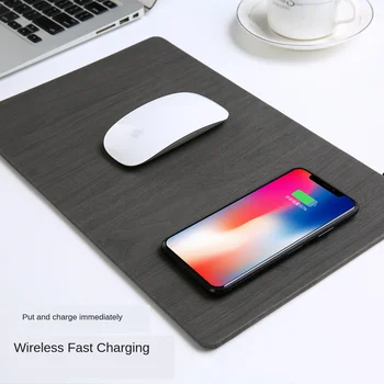 10W Wireless Charger Mouse Pad Qi Fast Charging Mat PU Leather for Android Apple Samsung Fast Charging Pad Standard Desktop
10W Wireless Charger Mouse Pad Qi Fast Charging Mat PU Leather for Android Apple Samsung Fast Charging Pad Standard Desktop
