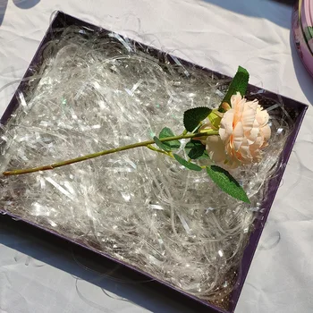 500g Gift Box Decoration Filler Plastic 2mm Transparent PP Silk Cosmetics Box Accessories Matching Materials Wedding Supplies
500g Gift Box Decoration Filler Plastic 2mm Transparent PP Silk Cosmetics Box Accessories Matching Materials Wedding Supplies