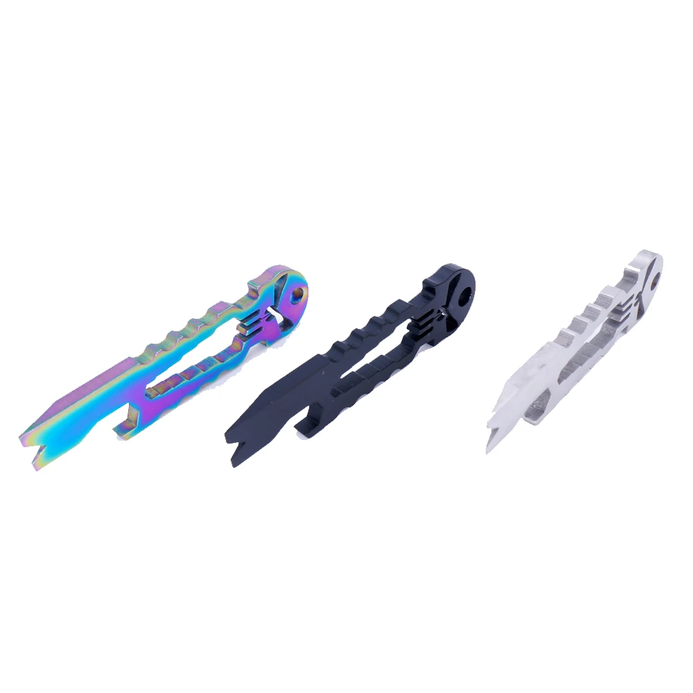 Outdoor Stainless Steel Keychain Tactical Pockets Multifunction Tool Screwdriver Crowbar Titanium Skull Keychain Tactical Pocket
Outdoor Stainless Steel Keychain Tactical Pockets Multifunction Tool Screwdriver Crowbar Titanium Skull Keychain Tactical Pocket