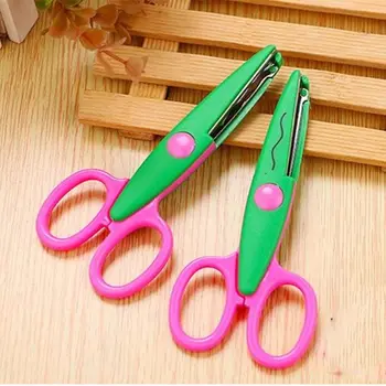 10Pcs Children Safety Scissors 6 Shaped Cutting Patterns Curved Edges Kid Sicssors Paper Scissors
10Pcs Children Safety Scissors 6 Shaped Cutting Patterns Curved Edges Kid Sicssors Paper Scissors