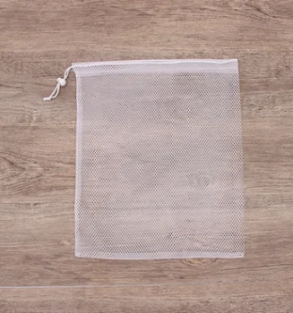 Nylon breathable drawstring net packing gift bag 200pcs 
Nylon breathable drawstring net packing gift bag 200pcs