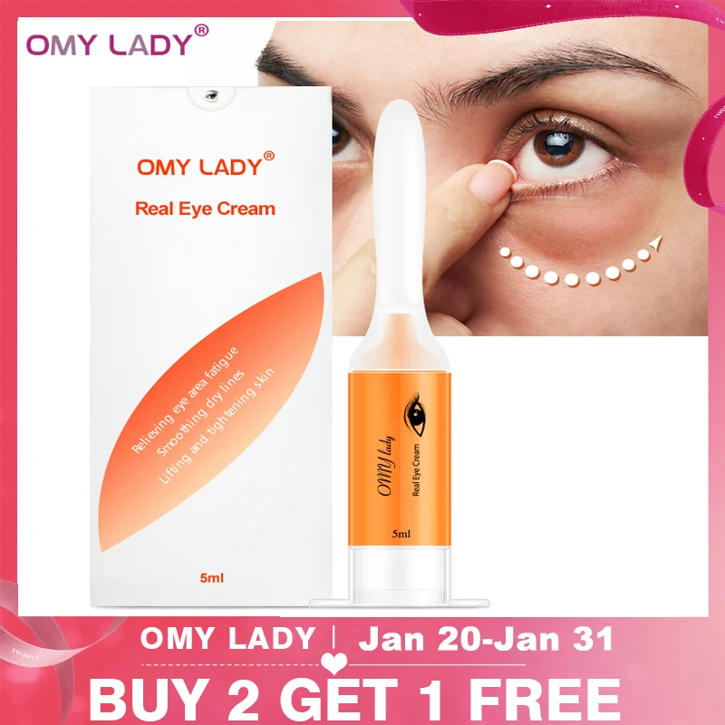 OMY LADY EyeCream Instant Remove Eyebags Firming Eye Anti Puffiness Dark Circles Under Eye Anti Wrinkle Anti Age Eye Care
OMY LADY EyeCream Instant Remove Eyebags Firming Eye Anti Puffiness Dark Circles Under Eye Anti Wrinkle Anti Age Eye Care