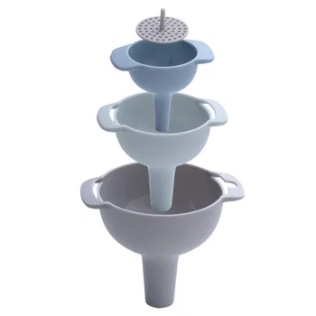 4 in 1 Funnel Set Multi-function Oil Funnel Strainer Wine Flask Filter Funnel Plastic Funnel Home Kitchen Accessories Tools #
4 in 1 Funnel Set Multi-function Oil Funnel Strainer Wine Flask Filter Funnel Plastic Funnel Home Kitchen Accessories Tools #
