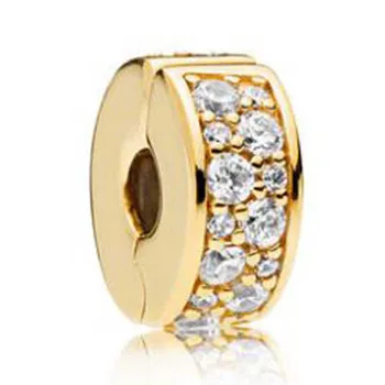 2018 Spring 100% 925 Sterling Silver Charms Shine Charms Shining Elegance Spacer Clip Charms Fit Original Bracelet Diy Jewelry 
2018 Spring 100% 925 Sterling Silver Charms Shine Charms Shining Elegance Spacer Clip Charms Fit Original Bracelet Diy Jewelry