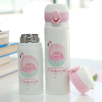 Vacuum Flask Portable Stainless Steel Mug Cartoon Fashion Flamingo Bullet Buckle Multifunctional Pineapple Travel Drinking Cup
Vacuum Flask Portable Stainless Steel Mug Cartoon Fashion Flamingo Bullet Buckle Multifunctional Pineapple Travel Drinking Cup