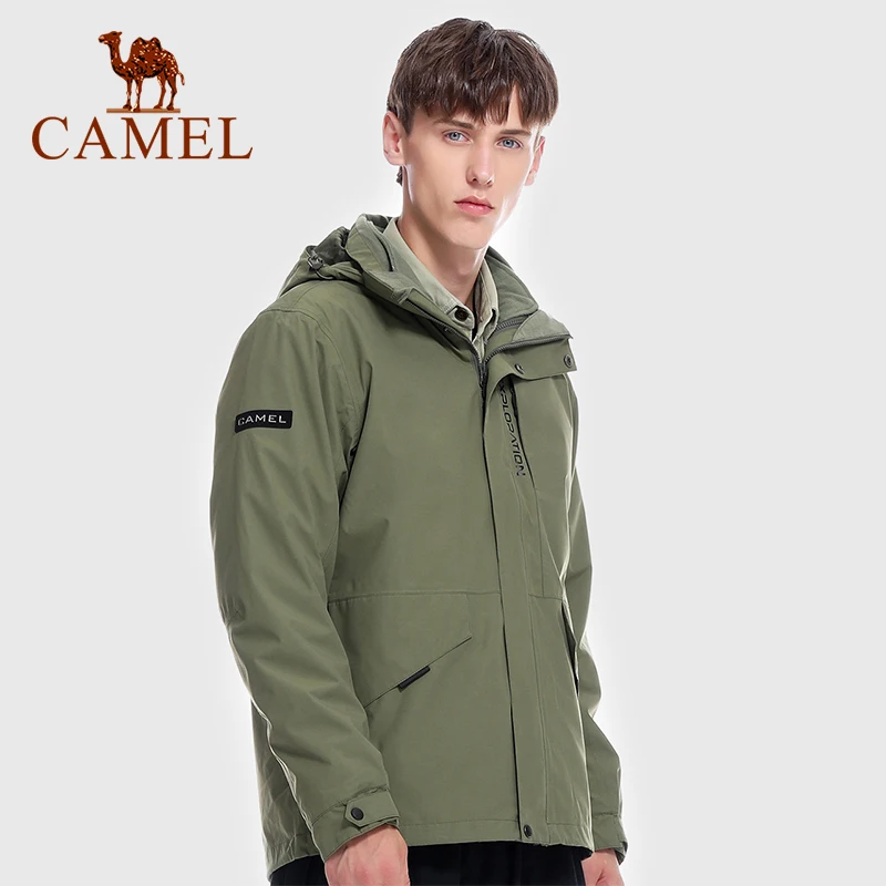 CAMEL Hiking Jacket Men Women Windproof Waterproof Windbreaker 2020 New Couple Outdoor Three-in-one Detachable Brand Male Female
CAMEL Hiking Jacket Men Women Windproof Waterproof Windbreaker 2020 New Couple Outdoor Three-in-one Detachable Brand Male Female