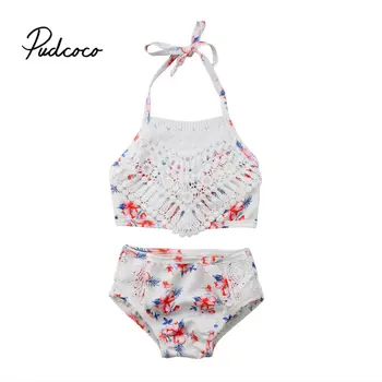 2020 Toddler Baby Girl swimwear Two pieces Set Little Girl 2PCS Ruffle Halter Swimwear Bathing Suit Swimsuit Sets Kids Clothes
2020 Toddler Baby Girl swimwear Two pieces Set Little Girl 2PCS Ruffle Halter Swimwear Bathing Suit Swimsuit Sets Kids Clothes