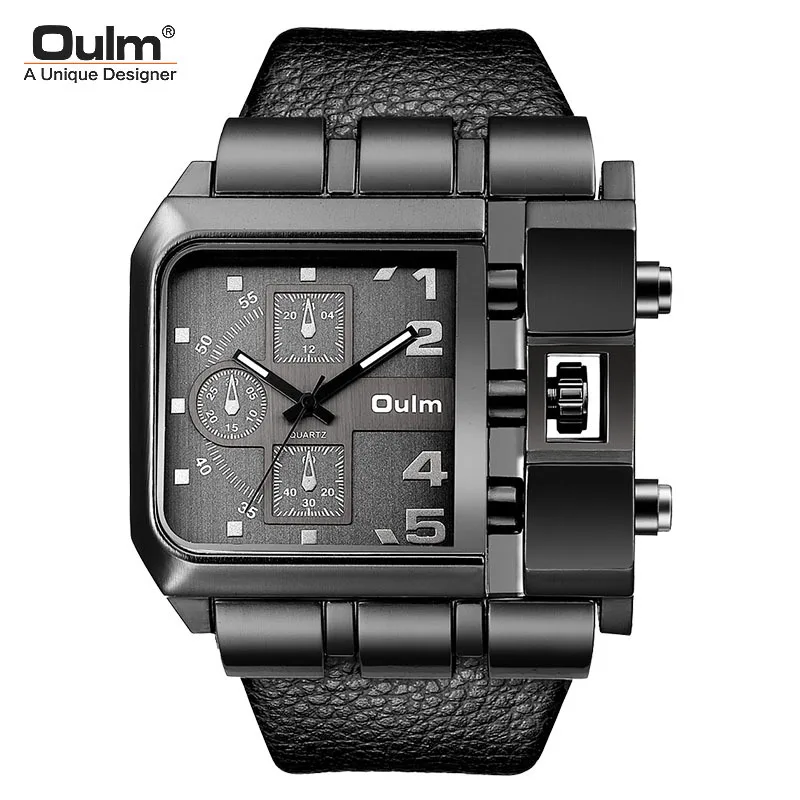Oulm2019 Quartz Watch MEN'S Watch Casual Leather Belt Watch MEN'S Watch 3364 Hot Selling
Oulm2019 Quartz Watch MEN'S Watch Casual Leather Belt Watch MEN'S Watch 3364 Hot Selling