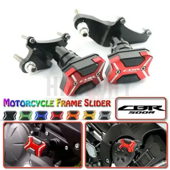 H Design Fairing Frame Slider Guard Falling Protection Anti Crash Pad Protector For HONDA CBR500R 13-15
H Design Fairing Frame Slider Guard Falling Protection Anti Crash Pad Protector For HONDA CBR500R 13-15