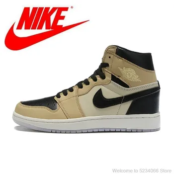 Original NIke Air Jordan 1 AJ1 Men's Gold Medal Milk Tea Middle Basketball comfortable Shoes Size 40-45
Original NIke Air Jordan 1 AJ1 Men's Gold Medal Milk Tea Middle Basketball comfortable Shoes Size 40-45