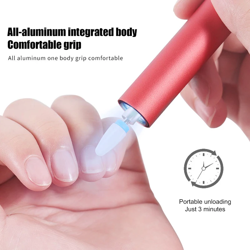 Women Professional LED Electric Nail Drill Bits File Grinding Carving Pen Manicure Accessory
Women Professional LED Electric Nail Drill Bits File Grinding Carving Pen Manicure Accessory