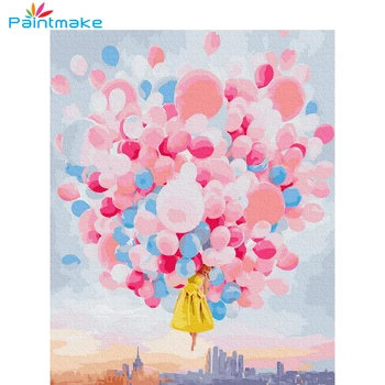 Paintmake Balloon Landscape DIY Paint By Numbers Oil Painting On Canvas For Home Wall decor Art Hand-Painted Adult Kids
Paintmake Balloon Landscape DIY Paint By Numbers Oil Painting On Canvas For Home Wall decor Art Hand-Painted Adult Kids