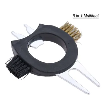 5 in 1 Golf Divot Tool Brush Groove Cleaner Spike Wrench Bottle Opener MultiTool Golf Green Forks Carabiner Cleaning Tools
5 in 1 Golf Divot Tool Brush Groove Cleaner Spike Wrench Bottle Opener MultiTool Golf Green Forks Carabiner Cleaning Tools