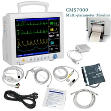 CMS7000Plus 12.1"Touch Screen ICU Patient Monitor Multi-Parameter ECG NIBP SPO2 PR RESP TEMP Vital Signs Monitor ETCO2 Printer
CMS7000Plus 12.1"Touch Screen ICU Patient Monitor Multi-Parameter ECG NIBP SPO2 PR RESP TEMP Vital Signs Monitor ETCO2 Printer
