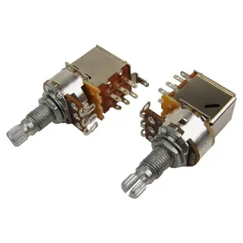 A500k Push Pull Split Knurled 18MM Long Shaft Audio Taper Guitar Switch Control Pot Potentiometer for Guitar Bass Parts(Pack of
A500k Push Pull Split Knurled 18MM Long Shaft Audio Taper Guitar Switch Control Pot Potentiometer for Guitar Bass Parts(Pack of