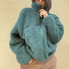 Fashion Women's New Autumn and Winter 2022 Solid Color Loose Drawstring Stand-up Collar Cardigan Lamb Wool Warmth Thick Coat
Fashion Women's New Autumn and Winter 2022 Solid Color Loose Drawstring Stand-up Collar Cardigan Lamb Wool Warmth Thick Coat