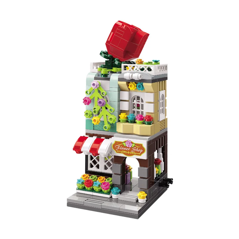 Architecture Retail Shop City Mini Store Garden Model Sets Building Blocks for Kids Bricks DIY Assembly Bricks Toys For Children
Architecture Retail Shop City Mini Store Garden Model Sets Building Blocks for Kids Bricks DIY Assembly Bricks Toys For Children