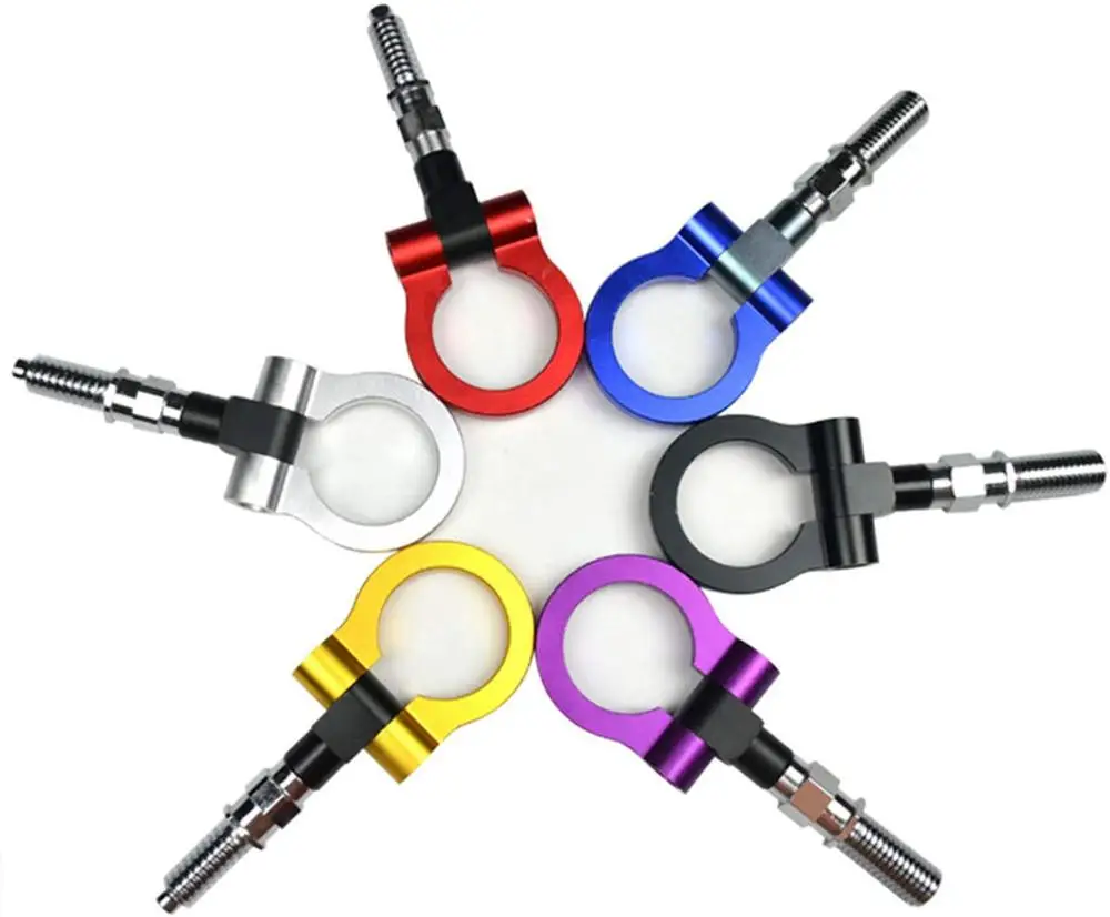 Aluminum Track Racing Front Bumper Tow Hook Car Accessories Auto Trailer Tow Hook Kits
Aluminum Track Racing Front Bumper Tow Hook Car Accessories Auto Trailer Tow Hook Kits