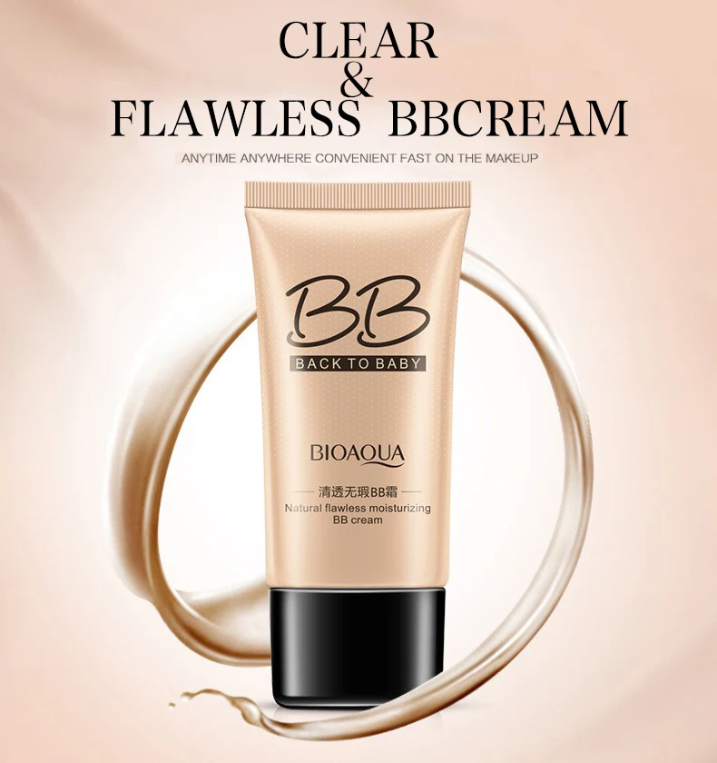 BIOAQUA natural pore cover moisturizing BB & CC Creams whitening beauty face cosmetics foundation makeup base concealer BIOAQUA natural pore cover moisturizing BB & CC Creams whitening beauty face cosmetics foundation makeup base concealer
