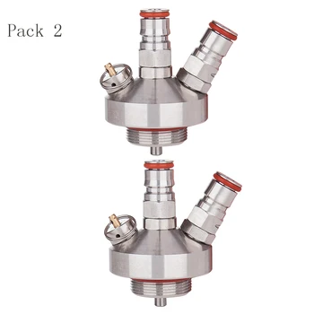 2pcs Stainless Steel Keg Beer Growler Spear Tap Dispenser for Beer growler w/hose
2pcs Stainless Steel Keg Beer Growler Spear Tap Dispenser for Beer growler w/hose