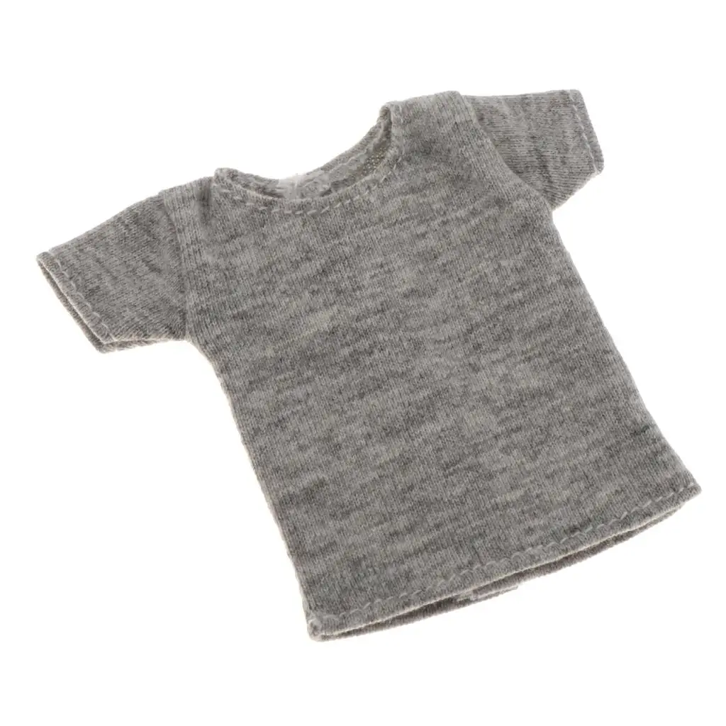1/6 Girl Doll T-shirts BJD Casual Matching Garments Kids Toys Accessory 1/6 Girl Doll T-shirts BJD Casual Matching Garments Kids Toys Accessory
