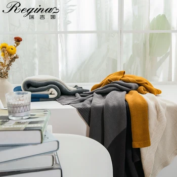 REGINA Shawl Blanket INS Style Four Color Contrast Patchwork Crochet Throw Blanket Super Soft Cotton Knitted Outdoor Blanket
REGINA Shawl Blanket INS Style Four Color Contrast Patchwork Crochet Throw Blanket Super Soft Cotton Knitted Outdoor Blanket