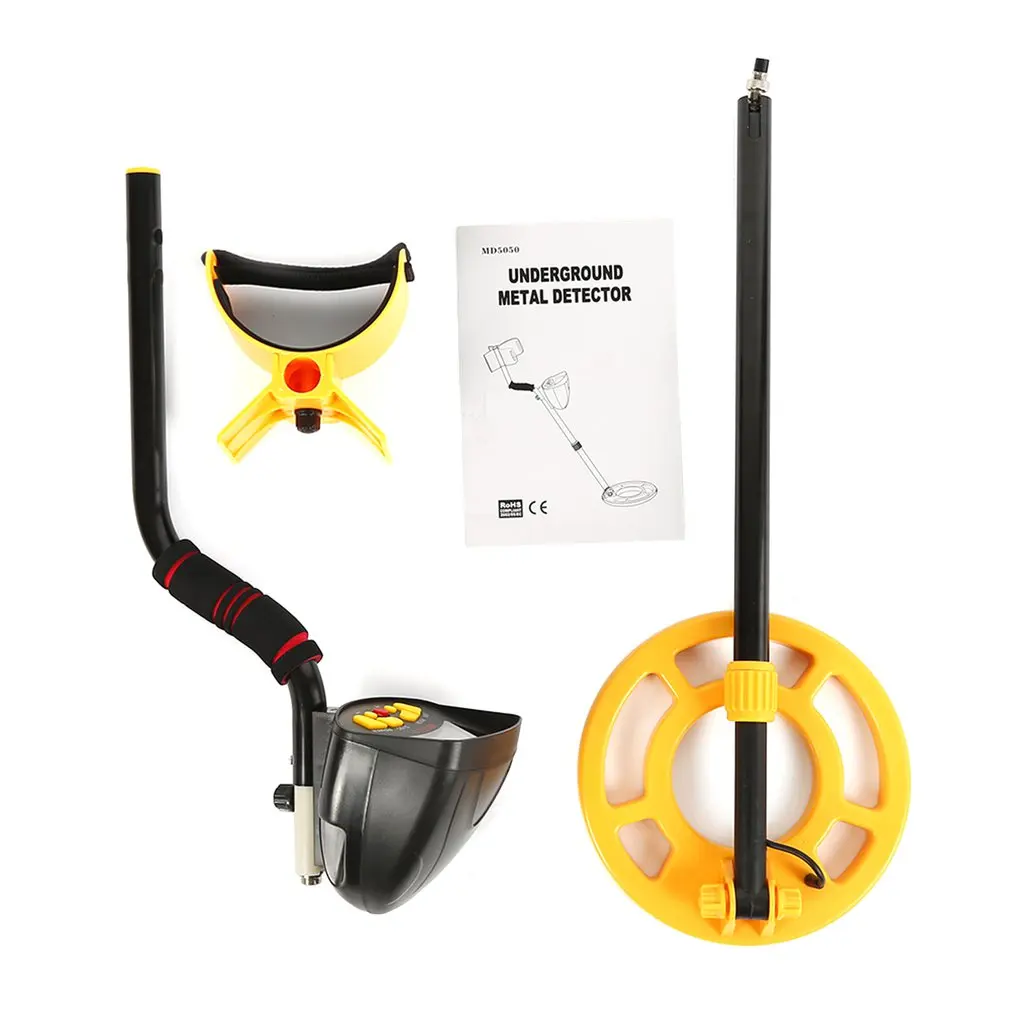 MD5050 Underground Metal Detector High Sensitivity LCD Display Screen Searching Gold Digger Treasure Hunter Finder Scanner
MD5050 Underground Metal Detector High Sensitivity LCD Display Screen Searching Gold Digger Treasure Hunter Finder Scanner