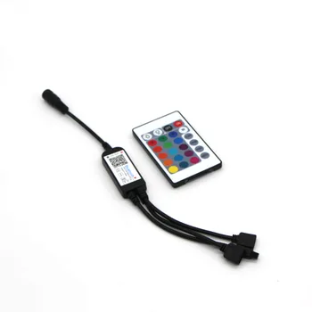 Mini 5V 12V 24V DC RGB Bluetooth 4.0 Controller Sync to Music & Timer LED Strip Controller Dimmer for 3528 5050 LED Strip
Mini 5V 12V 24V DC RGB Bluetooth 4.0 Controller Sync to Music & Timer LED Strip Controller Dimmer for 3528 5050 LED Strip