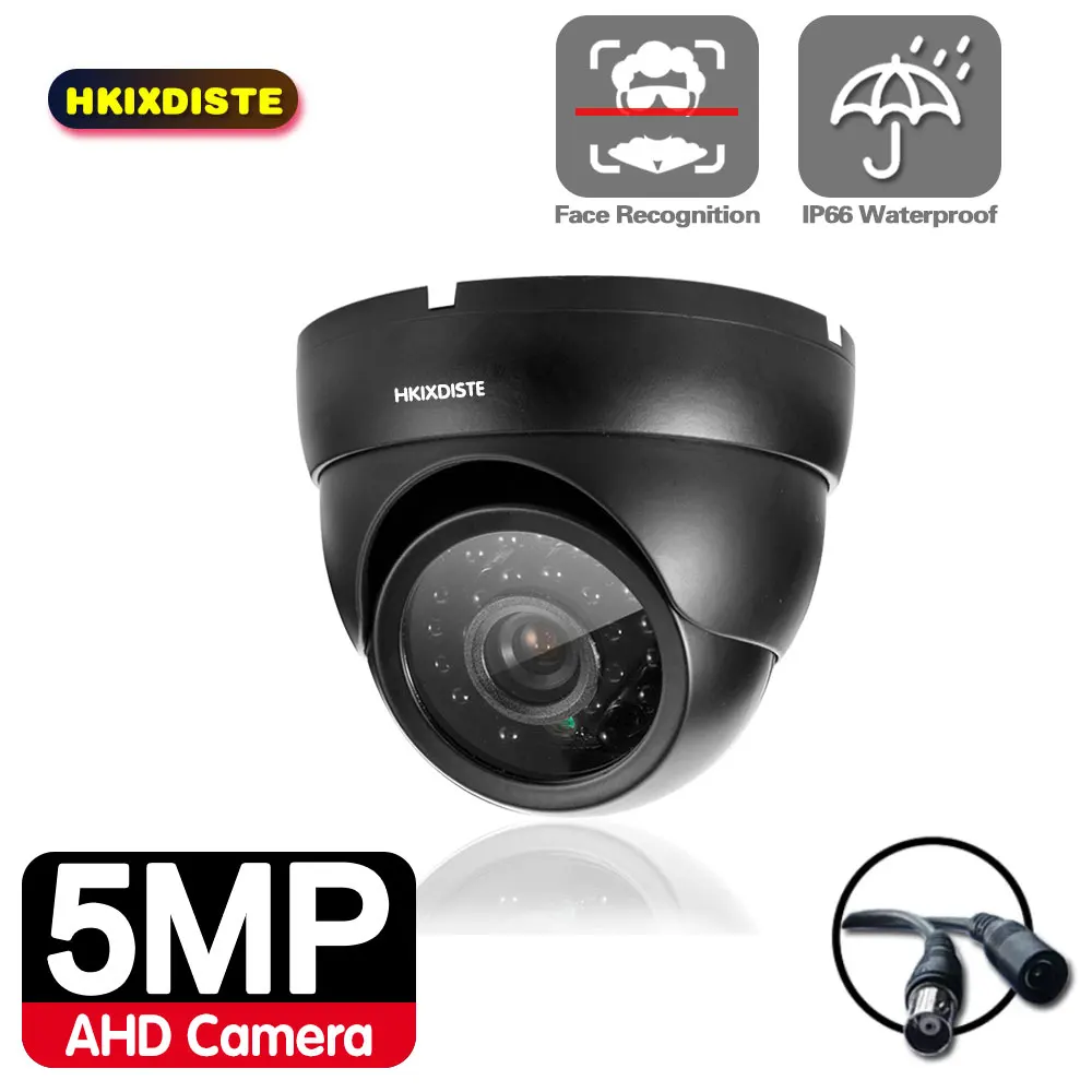 

H.265 5MP AHD Camera 1/2.7" SC5239 CMOS 3.6mm lens Vandal-proof Outdoor/Indoor Night vision Dome AHD Camera CCTV Camera