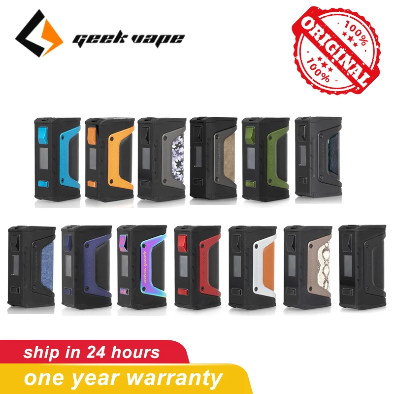 Original GeekVape Aegis mod aegis Legend 200W TC Box MOD electronic cigarettes vape mod fit for Zeus RTA by Dual 18650 batteries
Original GeekVape Aegis mod aegis Legend 200W TC Box MOD electronic cigarettes vape mod fit for Zeus RTA by Dual 18650 batteries