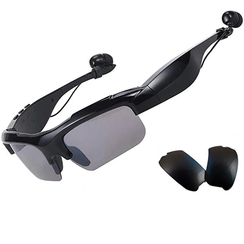 Bluetooth Polarized Sunglasses Headphones Outdoor Glasses Earbuds Stereo Music Wireless Headphones with Microphone Smart Phone
Bluetooth Polarized Sunglasses Headphones Outdoor Glasses Earbuds Stereo Music Wireless Headphones with Microphone Smart Phone