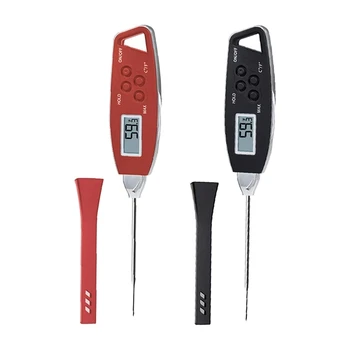 2 Pack Food Thermometer,Ultra Fast Digital Meat Thermometer,Kitchen Cooking Thermometer for Grilling and BBQ
2 Pack Food Thermometer,Ultra Fast Digital Meat Thermometer,Kitchen Cooking Thermometer for Grilling and BBQ