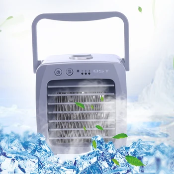 Home Mini Air Conditioner Portable Air Cooler 7 Colors LED USB Personal Space Cooler Fan Air Cooling Fan Rechargeable Fan Desk
Home Mini Air Conditioner Portable Air Cooler 7 Colors LED USB Personal Space Cooler Fan Air Cooling Fan Rechargeable Fan Desk
