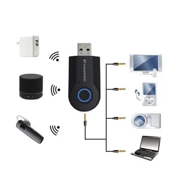 Usb Powered 3.5Mm Audio Transmitter Plastic Tv Stereo Sound Transmitter Wireless Adapter Tv Adapter 1 Piece
Usb Powered 3.5Mm Audio Transmitter Plastic Tv Stereo Sound Transmitter Wireless Adapter Tv Adapter 1 Piece