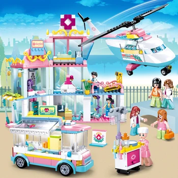 QWZ New Friend Building Blocks Health Examination Vehicle Medical Helicopter Figures Brick Girl For Children Christmas Gifts
QWZ New Friend Building Blocks Health Examination Vehicle Medical Helicopter Figures Brick Girl For Children Christmas Gifts
