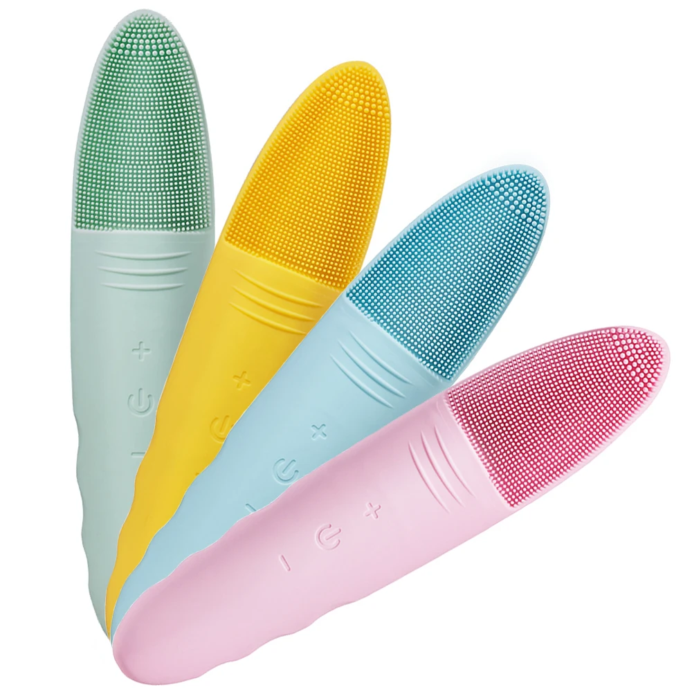 Charged Soft Silicone Sonic Face Brush IPX7 Waterproof Facial Cleansing Brush Device Women Gentle Exfoliating Removing Blackhead
Charged Soft Silicone Sonic Face Brush IPX7 Waterproof Facial Cleansing Brush Device Women Gentle Exfoliating Removing Blackhead