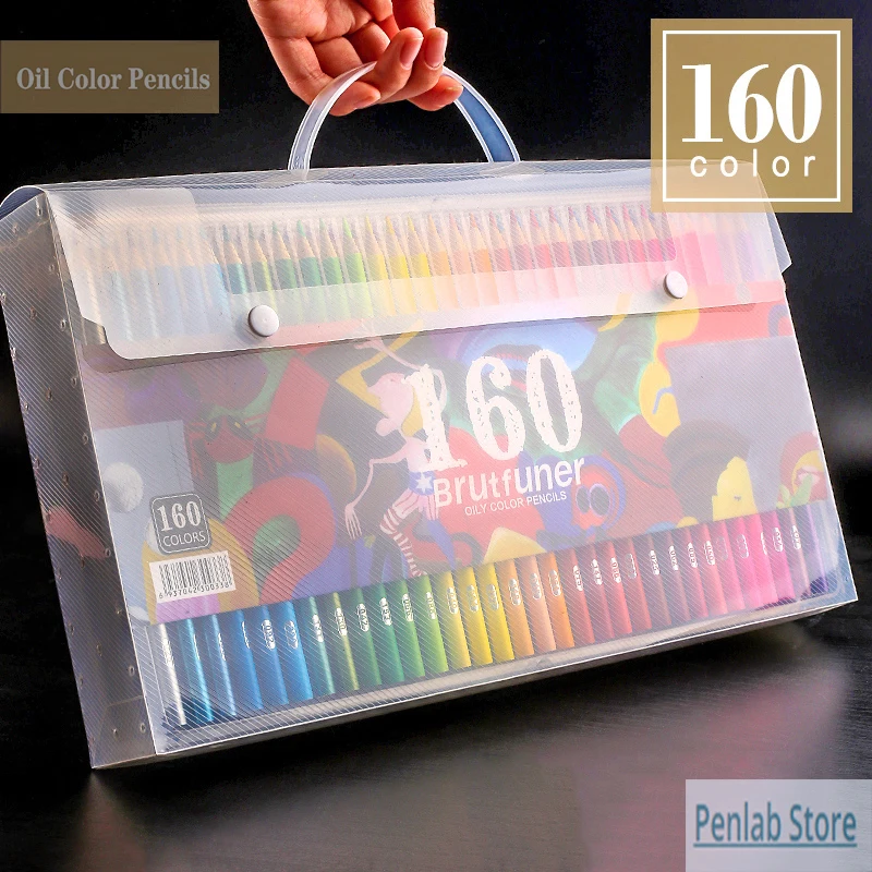 Penlab Set of 120/160 colors wooden colored pencils, oil color pencil for school drawing, art sketches
Penlab Set of 120/160 colors wooden colored pencils, oil color pencil for school drawing, art sketches
