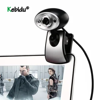 USB 2.0 Webcam With Mic 360 Degree Rotation Web Camera With Clip HD Web Cam With Microphone For PC Computer Laptop Desktop
USB 2.0 Webcam With Mic 360 Degree Rotation Web Camera With Clip HD Web Cam With Microphone For PC Computer Laptop Desktop