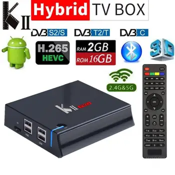 MECOOL KII PRO DVB-S2 DVB-T2 DVB-C Android TV Box 4K S905d Quad Core 2GB 16GB Android 7.1 Smart TV Box 2.4G/5G WiFi Media player
MECOOL KII PRO DVB-S2 DVB-T2 DVB-C Android TV Box 4K S905d Quad Core 2GB 16GB Android 7.1 Smart TV Box 2.4G/5G WiFi Media player