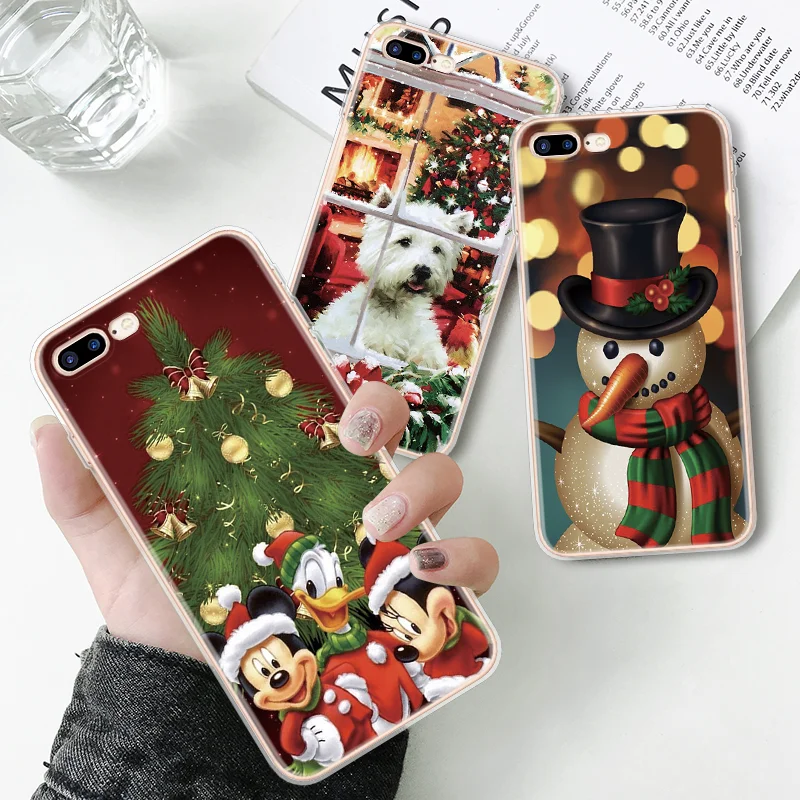 Winter New Case For iPhone XR XS Max X XS 7 8 6 6S Plus 5 5S SE 5C 4 4S Soft TPU Cover For iPhone 7 Plus Coque Cartoon Christmas
Winter New Case For iPhone XR XS Max X XS 7 8 6 6S Plus 5 5S SE 5C 4 4S Soft TPU Cover For iPhone 7 Plus Coque Cartoon Christmas