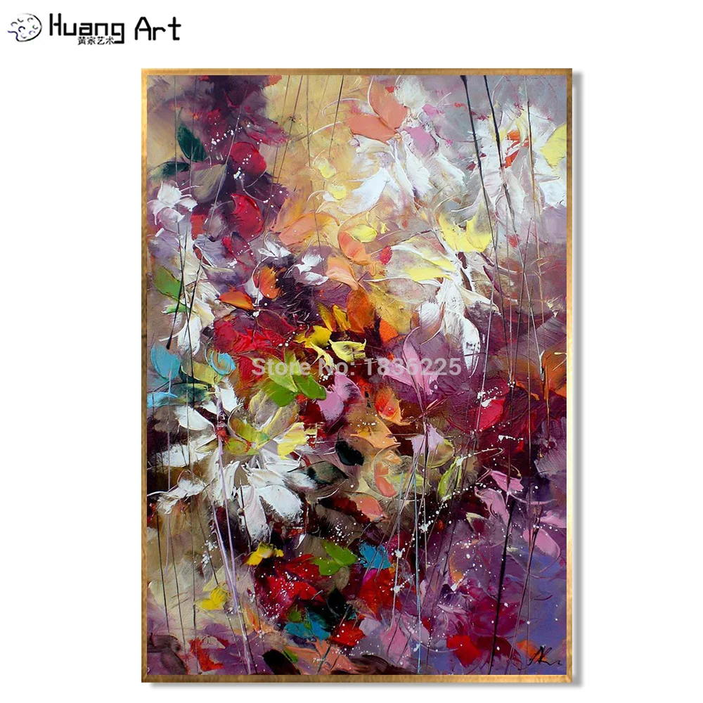 Handmade Oil Painting On Canvas Modern Colorful Red Flower Oil Painting for Living Room Wall Decor Flower Hang Picture
Handmade Oil Painting On Canvas Modern Colorful Red Flower Oil Painting for Living Room Wall Decor Flower Hang Picture