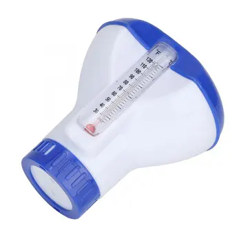 Swimming Pool Automatic Applicator Floating Water Pill Floating Sputum with Thermometer 5 Inch Disinfection Applicator OUTAD
Swimming Pool Automatic Applicator Floating Water Pill Floating Sputum with Thermometer 5 Inch Disinfection Applicator OUTAD