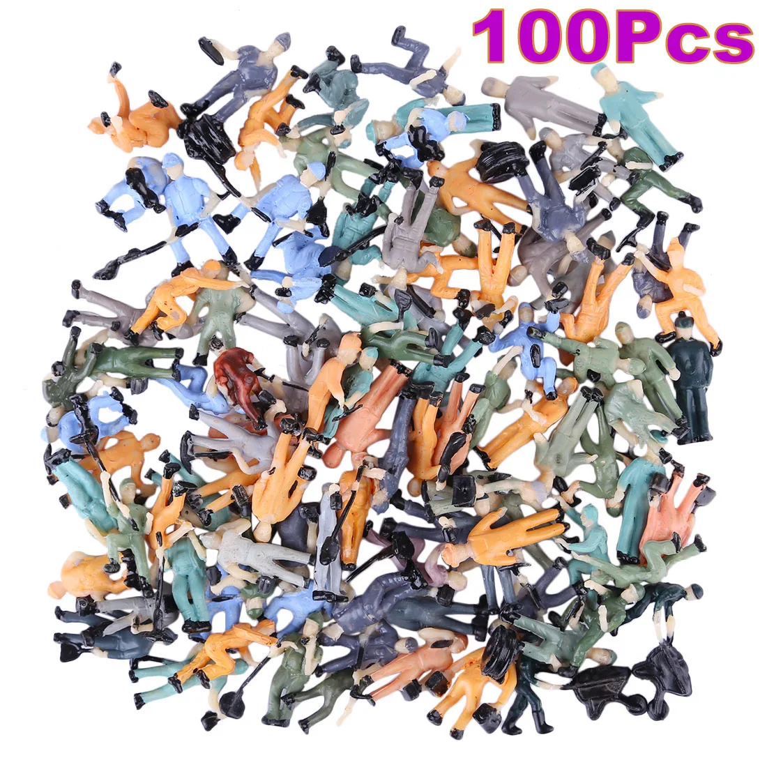 100 Pcs/Lot 1:87 Figures Model Mini Railway Worker Model Toy For Sand Table Building Model
100 Pcs/Lot 1:87 Figures Model Mini Railway Worker Model Toy For Sand Table Building Model