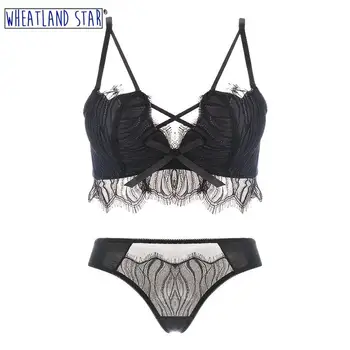 High End Lace Lingerie Push Up Bra and Panty Set Wire Free Bra Lingerie Sexy Intimates Three Hook-and-Eye Underwear & Sleepwears
High End Lace Lingerie Push Up Bra and Panty Set Wire Free Bra Lingerie Sexy Intimates Three Hook-and-Eye Underwear & Sleepwears
