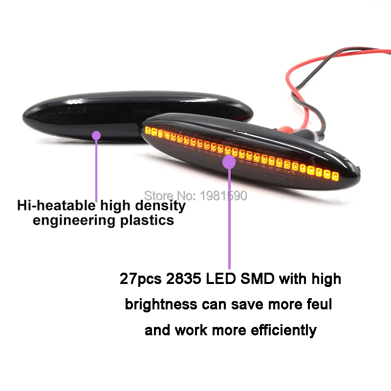 For Toyota Soarer Kluger Highlander Crown Lexus IS250 IS350 SC430 E350 LED dynamic turn signal side marker light Amber
For Toyota Soarer Kluger Highlander Crown Lexus IS250 IS350 SC430 E350 LED dynamic turn signal side marker light Amber