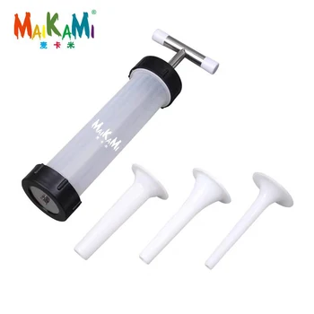 Manual Sausage Maker Syringe Meat Fillers Machine Nozzle Sausage Meat Stuffer Sausage Filler Machines Funnel Kitchen
Manual Sausage Maker Syringe Meat Fillers Machine Nozzle Sausage Meat Stuffer Sausage Filler Machines Funnel Kitchen