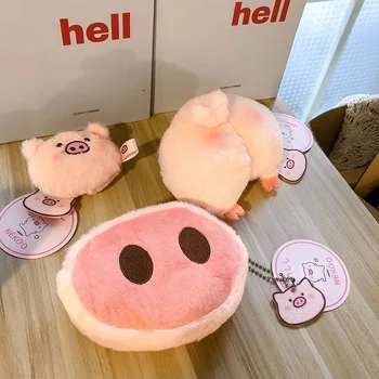 Plush Pig Zero Purse Student Ins Cute Cartoon Mini Pig Plush Bottom Coin Bag Zipper Purse Pink Small Wallet Coin Pocket
Plush Pig Zero Purse Student Ins Cute Cartoon Mini Pig Plush Bottom Coin Bag Zipper Purse Pink Small Wallet Coin Pocket