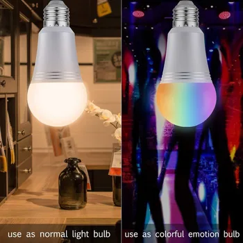 E26/E27 WiFi Smart Light Bulb Multi-functional Classic Practical APP Control 85V-265V RGBW Dimmable LED Night Lamp
E26/E27 WiFi Smart Light Bulb Multi-functional Classic Practical APP Control 85V-265V RGBW Dimmable LED Night Lamp